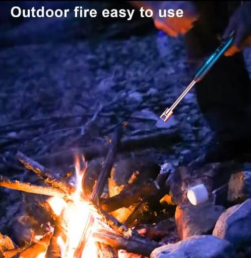 Arc Lighter Electric Rechargeable Gas Lighter - USB, Flameless, Windproof, 360° Flexible Neck - BUY 1 Get  Free