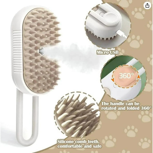 3 in 1 Pet Grooming Brush